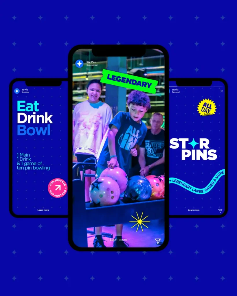 A Star Pins social media showcase