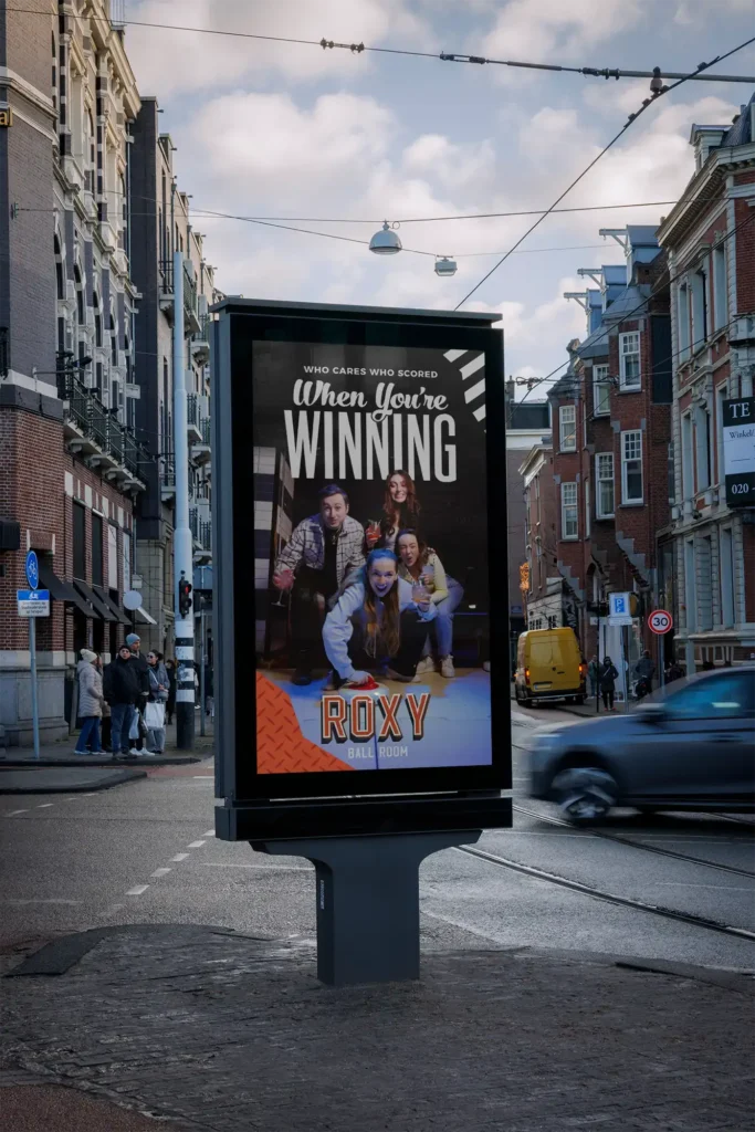branding-agency-leeds-roxy-billboard